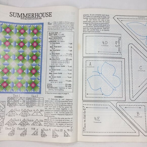 Vintage Quiltmaker Magazine Spring/Summer 1987 Issue 37 Quilt Patterns Designs - Picture 6 of 11